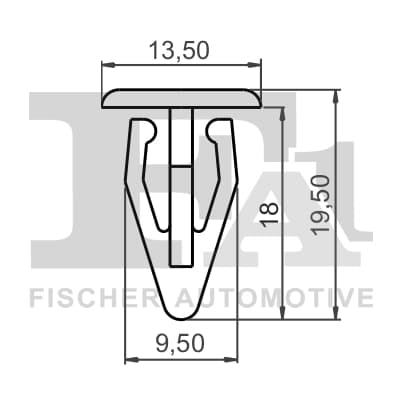 Stopper, ehis-/kaitseliist FA1 11-10010.5