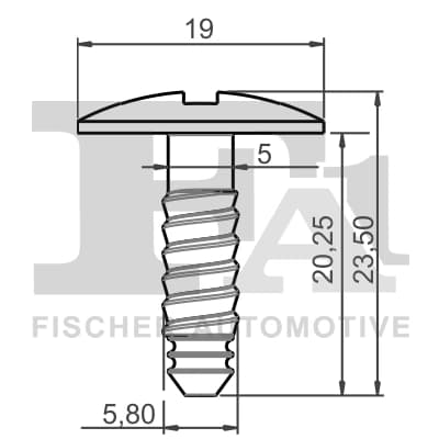 Stopper, põrkeraud FA1 11-10034.5