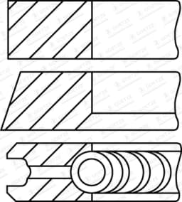 Kolvirõngakomplekt GOETZE ENGINE 08-430300-00