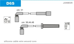 Süütesüsteemikomplekt JANMOR D6S
