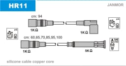 Süütesüsteemikomplekt JANMOR HR11
