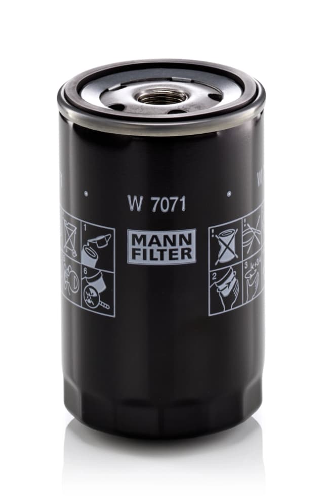 Õlifilter, ajam (E-telg) MANN-FILTER W 7071