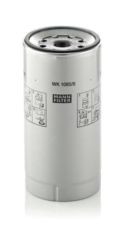 Kütusefilter MANN-FILTER WK 1080/6 x