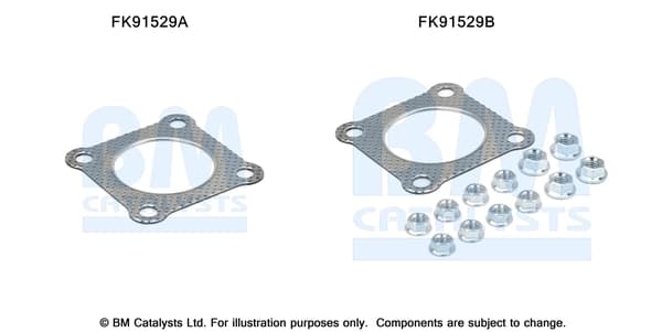 Montaažikomplekt, katalüsaator BM CATALYSTS FK91529