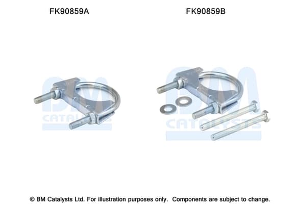 Montaažikomplekt, katalüsaator BM CATALYSTS FK90859