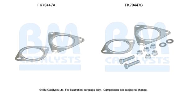 Montaažikomplekt, heitgaasitoru BM CATALYSTS FK70447