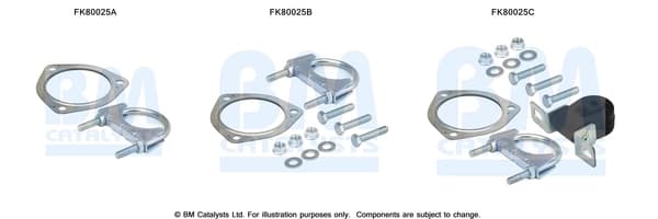 Montaažikomplekt, katalüsaator BM CATALYSTS FK80025