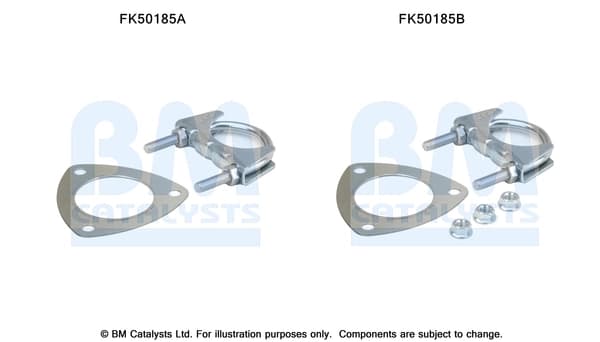 Montaažikomplekt, heitgaasitoru BM CATALYSTS FK50185