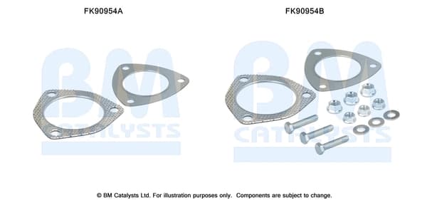 Montaažikomplekt, katalüsaator BM CATALYSTS FK90954