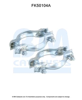 Montaažikomplekt, heitgaasitoru BM CATALYSTS FK50104