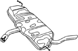 Lõppsummuti BOSAL 233-077