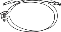 Kinnitus, väljalaskesüsteem BOSAL 251-949