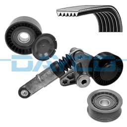 Soonrihmakomplekt DAYCO KPV736