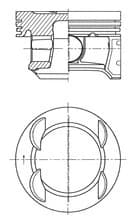 Kolvid KOLBENSCHMIDT 41007610