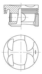 Kolvid KOLBENSCHMIDT 41705620