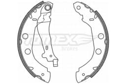 Piduriklotside komplekt TOMEX Brakes TX 21-01