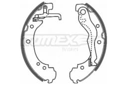 Piduriklotside komplekt TOMEX Brakes TX 20-47
