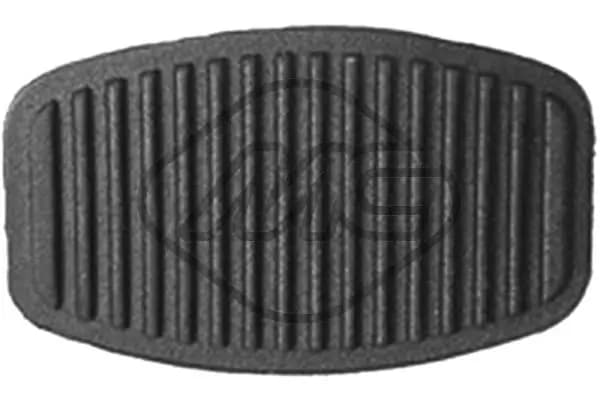 Pedaalikate, siduripedaal Metalcaucho 00413