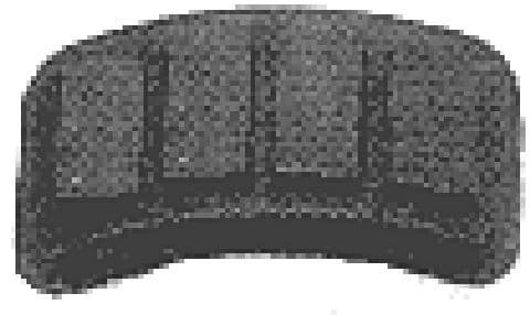 Pedaalikate, siduripedaal Metalcaucho 00416