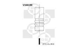 Sisselaskeventiil BGA V166190