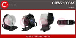 Salongipuhur CASCO CBW71008AS