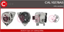 Generaator CASCO CAL10278AS