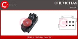 Ohutulede lüliti CASCO CHL71011AS