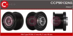 Rihmaratas, generaator CASCO CCP90132AS