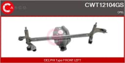 Pesurihoovastik CASCO CWT12104GS