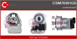 Elektrimootor, rooliajam CASCO CSM70301GS