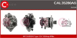 Generaator CASCO CAL35280AS