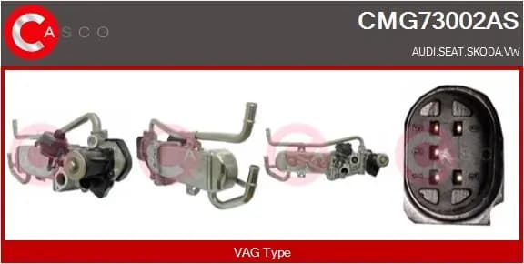 EGR-moodul CASCO CMG73002AS
