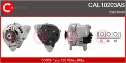 Generaator CASCO CAL10203AS