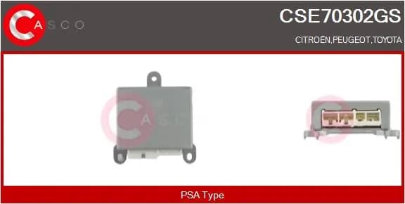 Juhtseade, roolivõimendi CASCO CSE70302GS