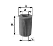 Õlifilter PZL Filters WO1564X