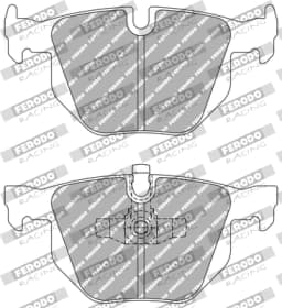 Piduriklotsi komplekt, ketaspidur FERODO RACING FCP1808H