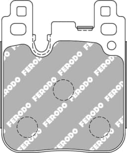 Piduriklotsi komplekt, ketaspidur FERODO RACING FCP4663Z