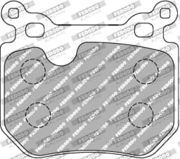 Piduriklotsi komplekt, ketaspidur FERODO RACING FCP4217H