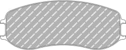 Piduriklotsi komplekt, ketaspidur FERODO RACING FRP3151GB