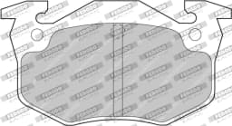 Piduriklotsi komplekt, ketaspidur FERODO RACING FDS558