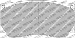 Piduriklotsi komplekt, ketaspidur FERODO RACING FRP3088R