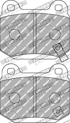 Piduriklotsi komplekt, ketaspidur FERODO RACING FDS1562