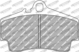 Piduriklotsi komplekt, ketaspidur FERODO RACING FDS1308