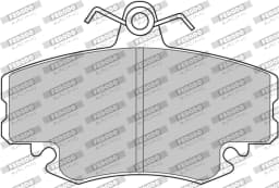 Piduriklotsi komplekt, ketaspidur FERODO RACING FCP845R