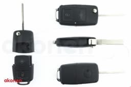 Korpus, autovõtmed B CAR 004VW001