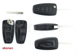 Korpus, autovõtmed B CAR 004FD007