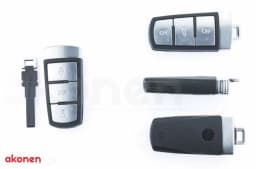 Korpus, autovõtmed B CAR 004VW004
