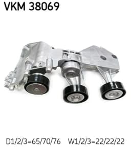 Rihmapinguti, soonrihm SKF VKM 38069