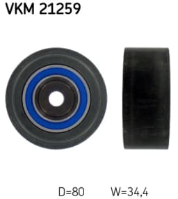 Seade-/juhtrull, hammasrihm SKF VKM 21259