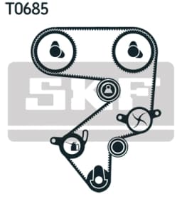 Hammasrihma komplekt SKF VKMA 91021
